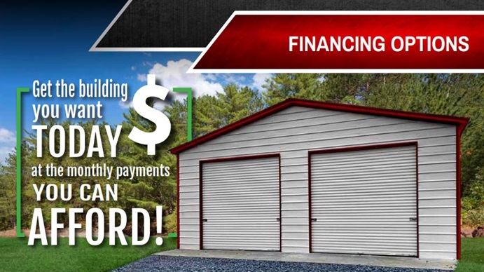 financing options available at mountaineer shedquarters wv