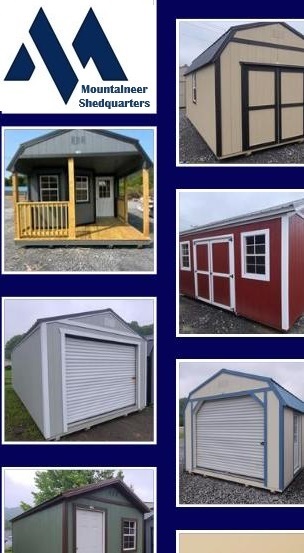 sheds, buildings, portable storage solutions at mountaineer shed quarters  Ranked #1 with customers with 100% Best Quality