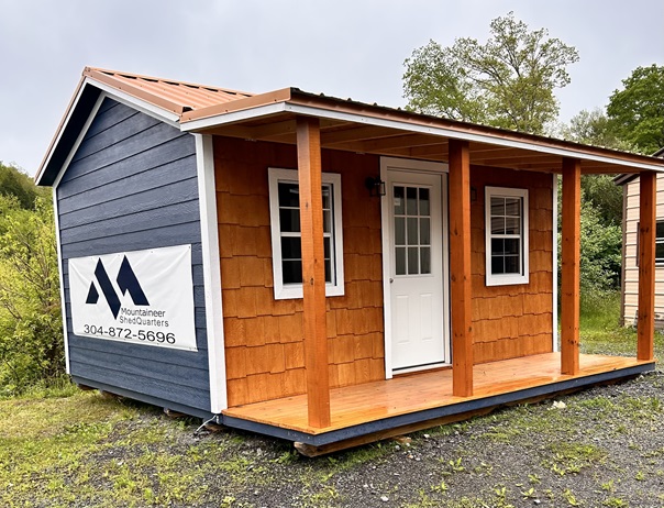 wood utility sheds and lofted barns on sale at mountaineer shedquarters